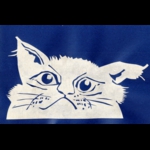 切り絵　図案　猫　AN-34