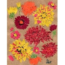 切り絵　FL-03 ダリア