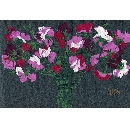 切り絵　FL-11 スイートピー