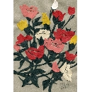 切り絵　FL-20 バラ