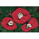 切り絵　FL-35 ツバキ