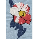 切り絵　FL-37 ツバキ